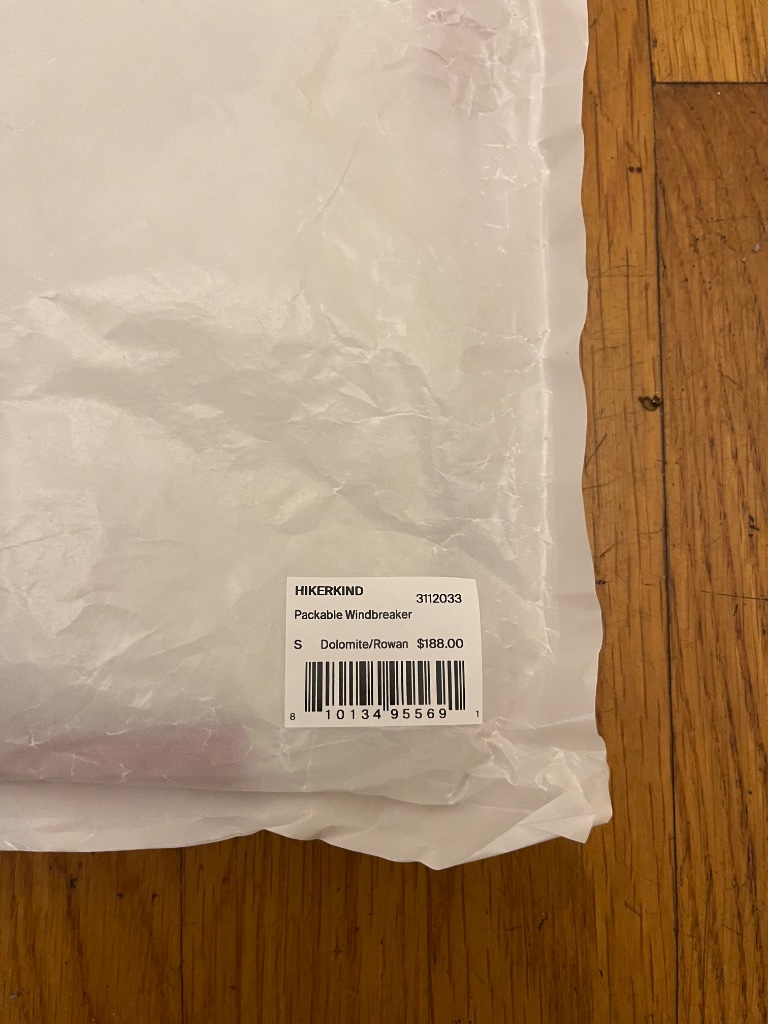 Hikerkind-Packable Windbreaker (Dolomite/Rowan) — image 6 of 6